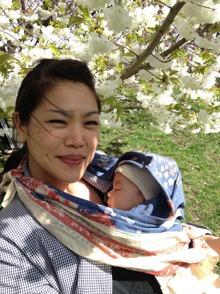 Michi and Momo at Central Park. Photo by Yuka