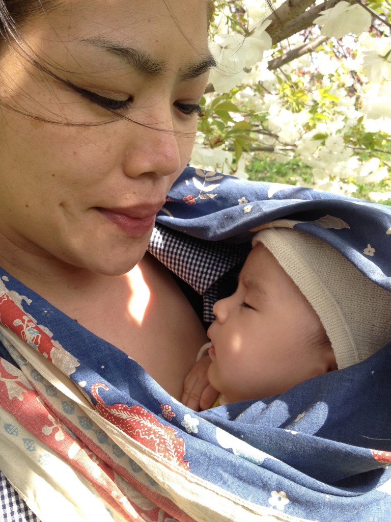 Michi and Momo at Central Park. Photo by Yuka