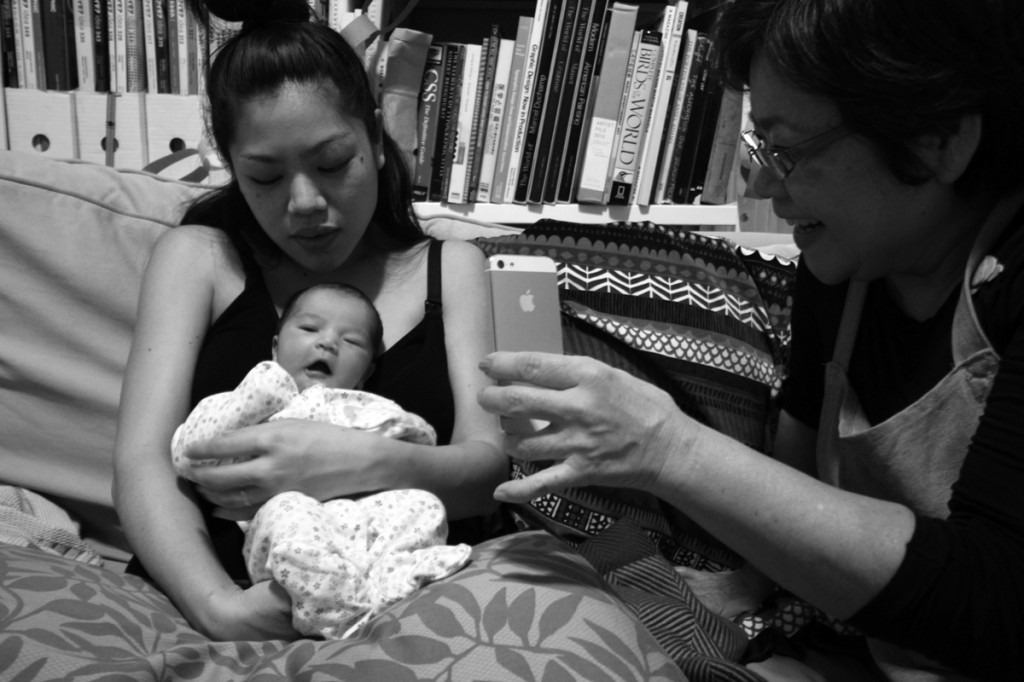 Talking to Nick-san via skype