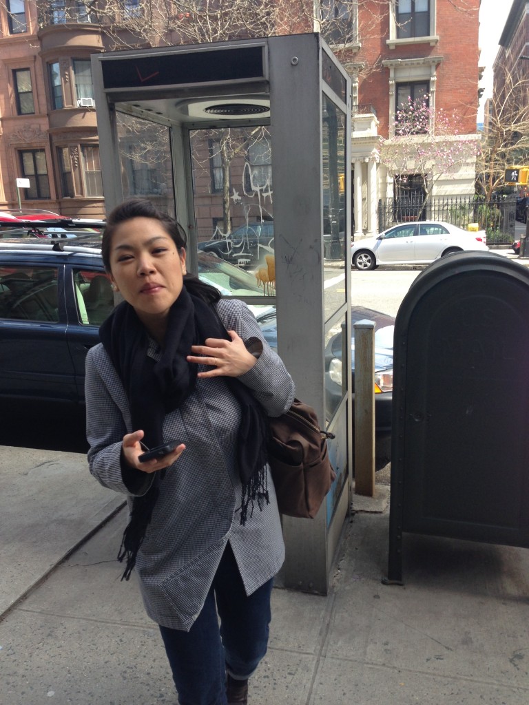 a rare phone booth. 90th and West End Ave