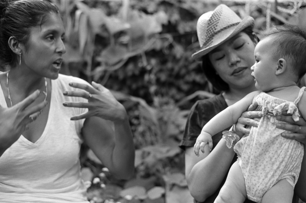 Nata, Michi and Momo in Sunset Park